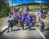 Volters marching on the bridge from Schengen to Perl