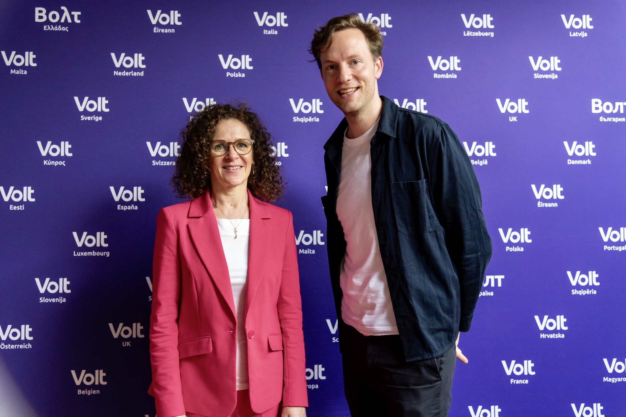 Sophie in ‘t Veld and Damian Boeselager